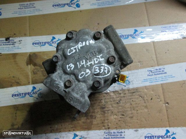 Compressor AC 9646273380 CITROEN C3 2004 1.4HDI 70CV 0P CITROEN C3 2002 1.4HDI 0P CITROEN C2 2003 1.4HDI 70CV 3P CINZA DIESEL SANDEN - 1