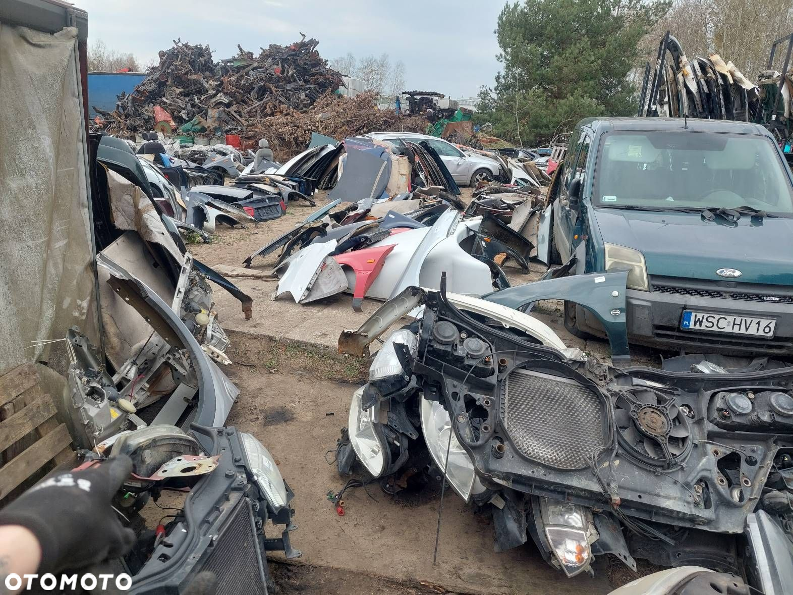 KOMPLETNY PRZÓD MASKA ZDERZAK LAMPY BELKA OPEL CORSA C Z591 - 13