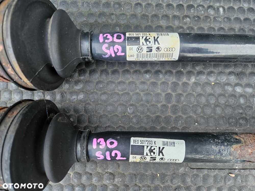 Półos 8E0501203K K3K Polosie Przegub Tył Tylna Lewa Prawa Audi A4 B6 B7 Quattro 4x4 - 2