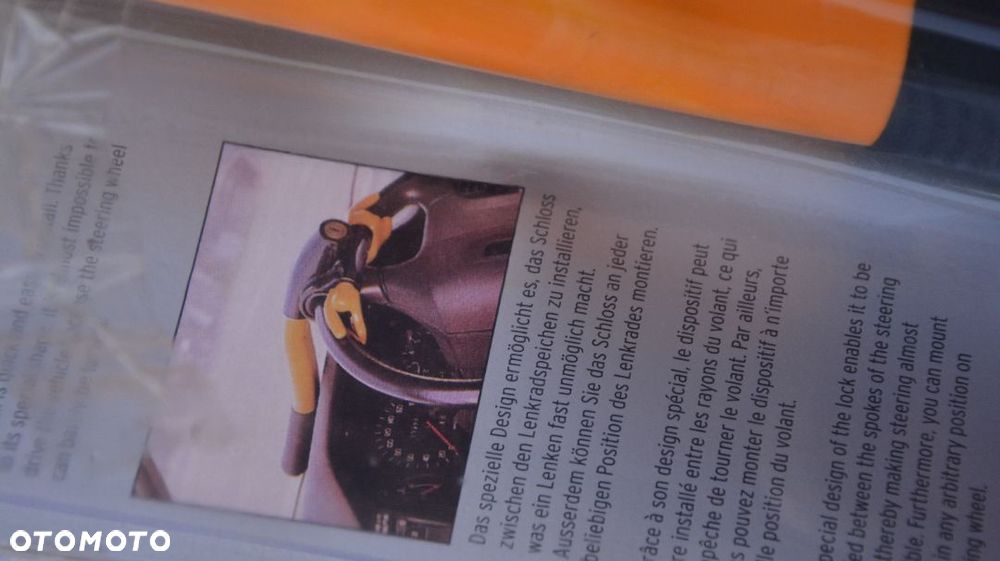 Blokada na kierownice ATU Niemiecka na klucz - 2