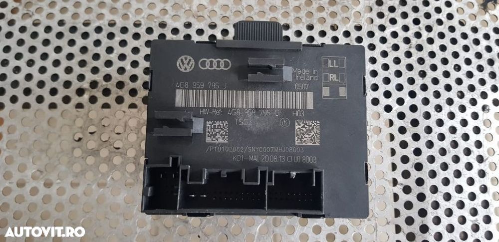 Modul Confort Audio Audi A6 4G C7 An 2011-2018 Dezmembrez Audi A6 4G C7 Cod 4G8959795G - 2