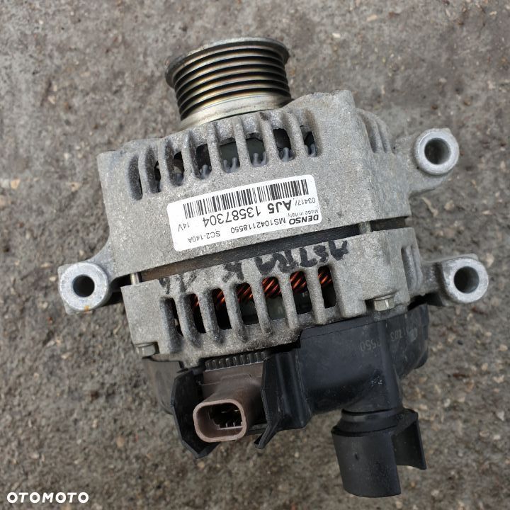 OPEL ASTRA V K 1.6 CDTI ALTERNATOR 13587304B 13587304 15R - 2