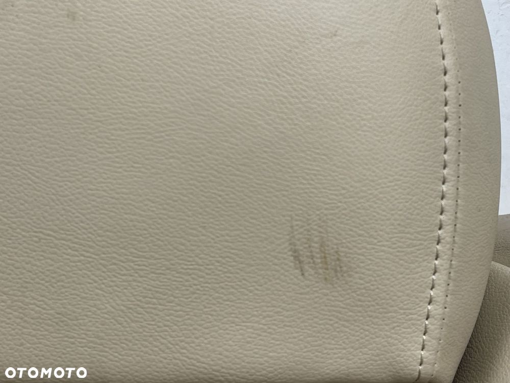 O1 HYUNDAI GENESIS G80 2013 - KANAPA TYŁ AIRBAG GRZANA SKÓRA BEŻOWA WYB - 12