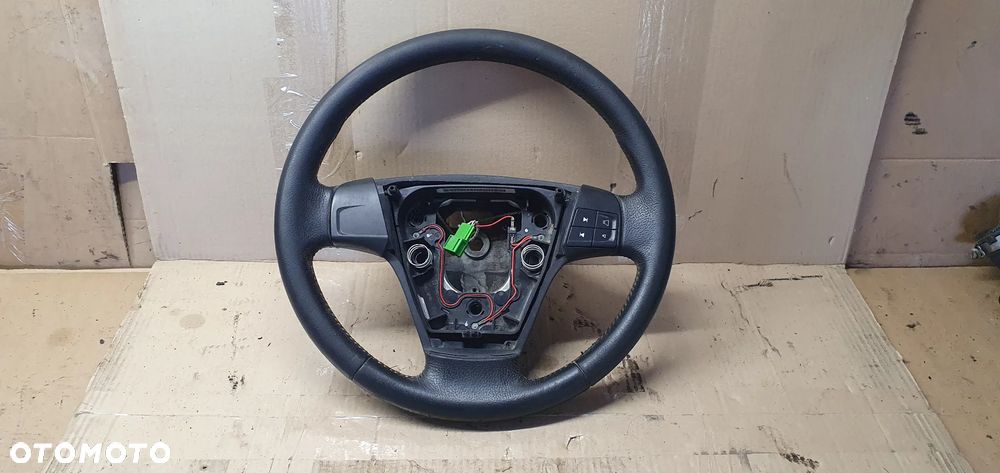Kierownica multifunkcyjna multifunkcja skórzana skóra Volvo V50 30764354 - 1