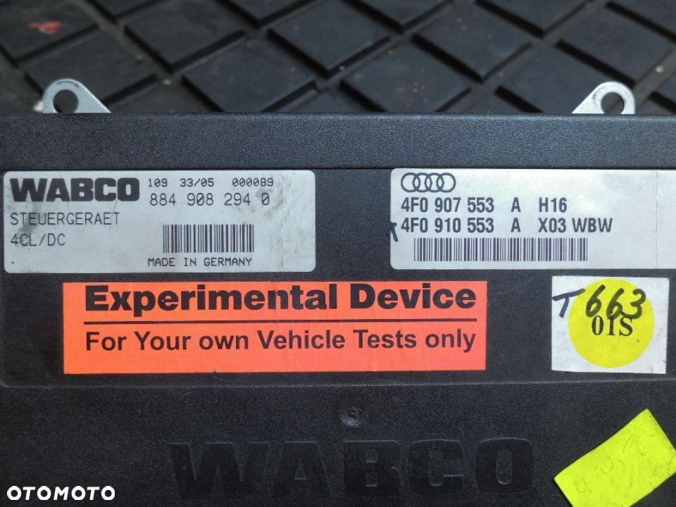 AUDI A6 C6 MODUŁ ZAWIESZENIA 4F0907553A 4F0910553A - 2