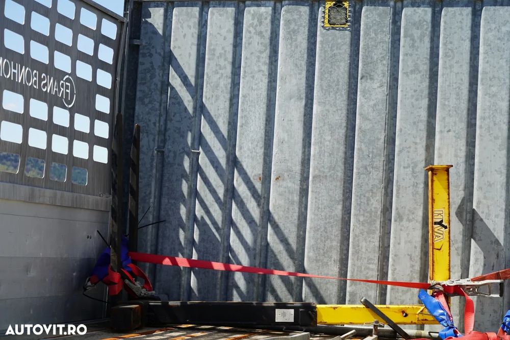 DAF LF 250 / 4X2 / LIVRARE - 7.30 + HDS HYVA HB 150XE3 / RADIOCOMANDĂ / ROTATOARE / MAX. CAPACITATE DE RIDICARE: 5200 KG / FURCĂ PENTRU PALEȚI / EURO 6 - 24