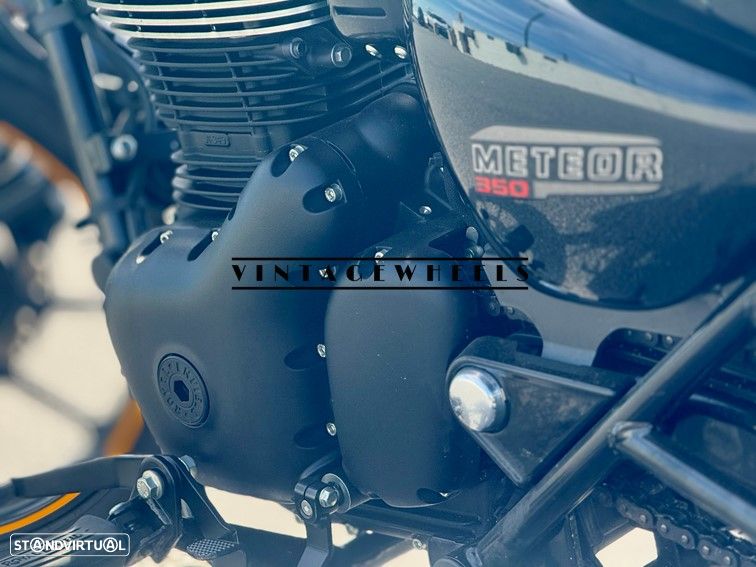 Royal Enfield Meteor 350 Fireball Yellow - 14