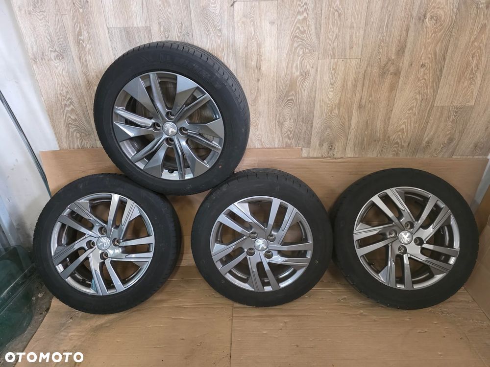 Peugeot 208 II Koła Felgi Alu 195/55R16 Oryginalne komplet 9825165280 - 1