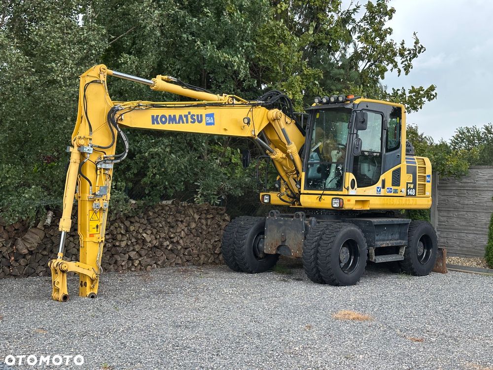 Komatsu PW 148-8 / KOPARKA KOŁOWA /