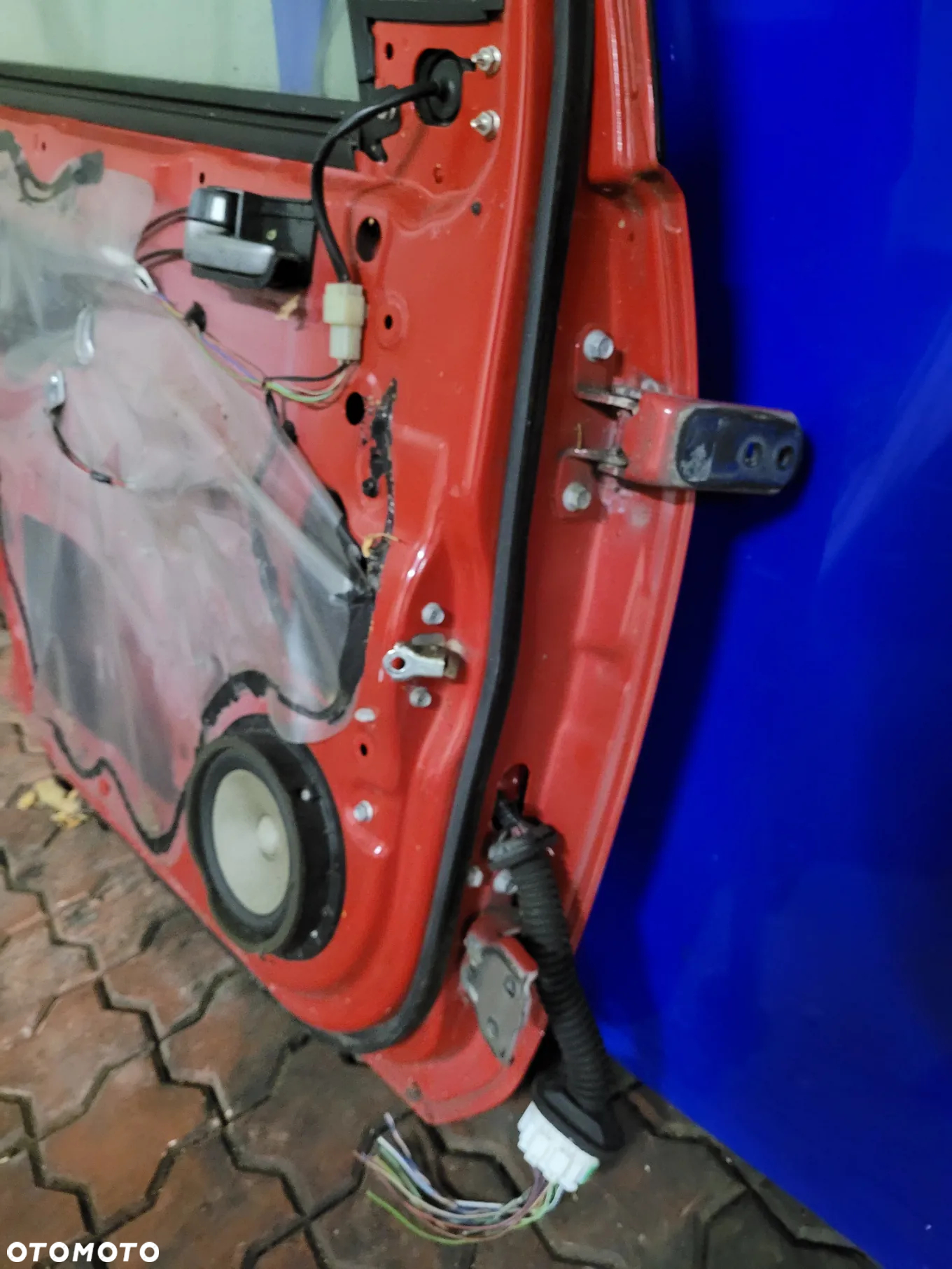 PRZOD LEWY ZAMEK 299 ZŁ DRZWI LEWY TYŁ PRZÓD PRAWY TYŁ CZĘŚCI WYPOSAŻENIA DRZWI OPEL AGILA B - 10