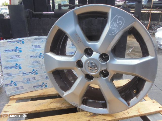 Jante Solta Jant345 TOYOTA RAV4 3 FASE 3 2010 2.2D4D 150CV 5P CINZA ACASTANHADO 45 7Jx17 5X114.3 59.6MM - 3