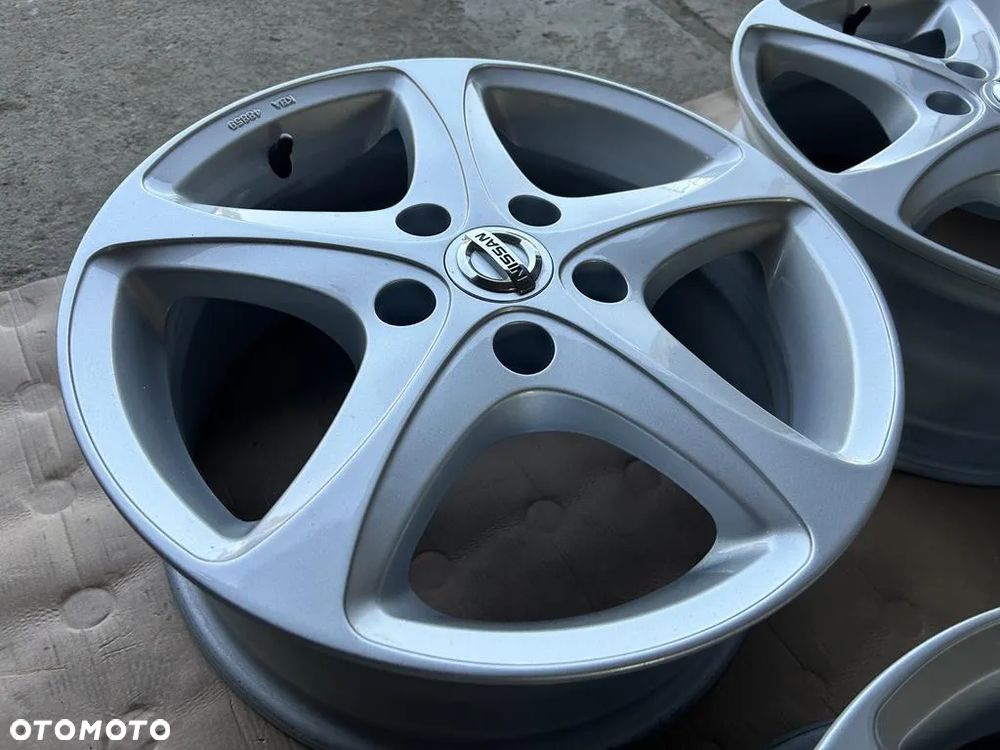 4x FELGI ALUMINIOWE Nissan alufelgi Komplet R16 6.5" ET43 5x114,3 KBA 48859 - 16