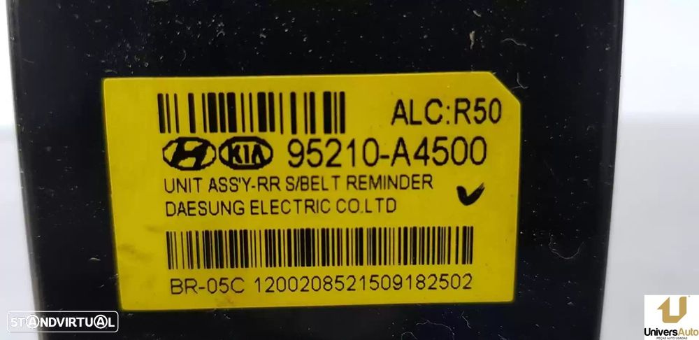 MODULO ELECTRONICO KIA CARENS IV 2016 -95210A4500 - 4