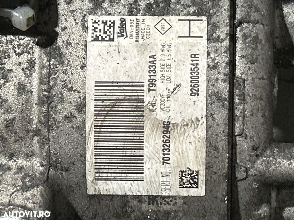 Compresor clima Dacia Dacia Logan II MCV Facelift 2017 0.9 B 2016 - 2020 H4B 408 (1289) ... - 4