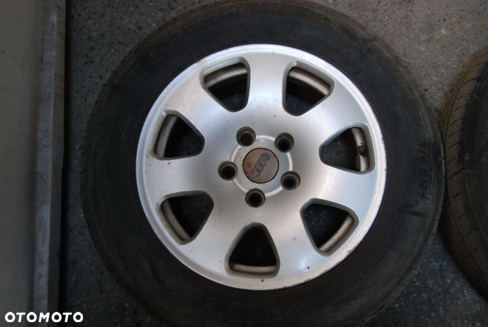 ALUFELGI OPONY 195/65R15 ZIMA 8E0601025 7J ET42 AUDI A4 B6 5X112 - 6