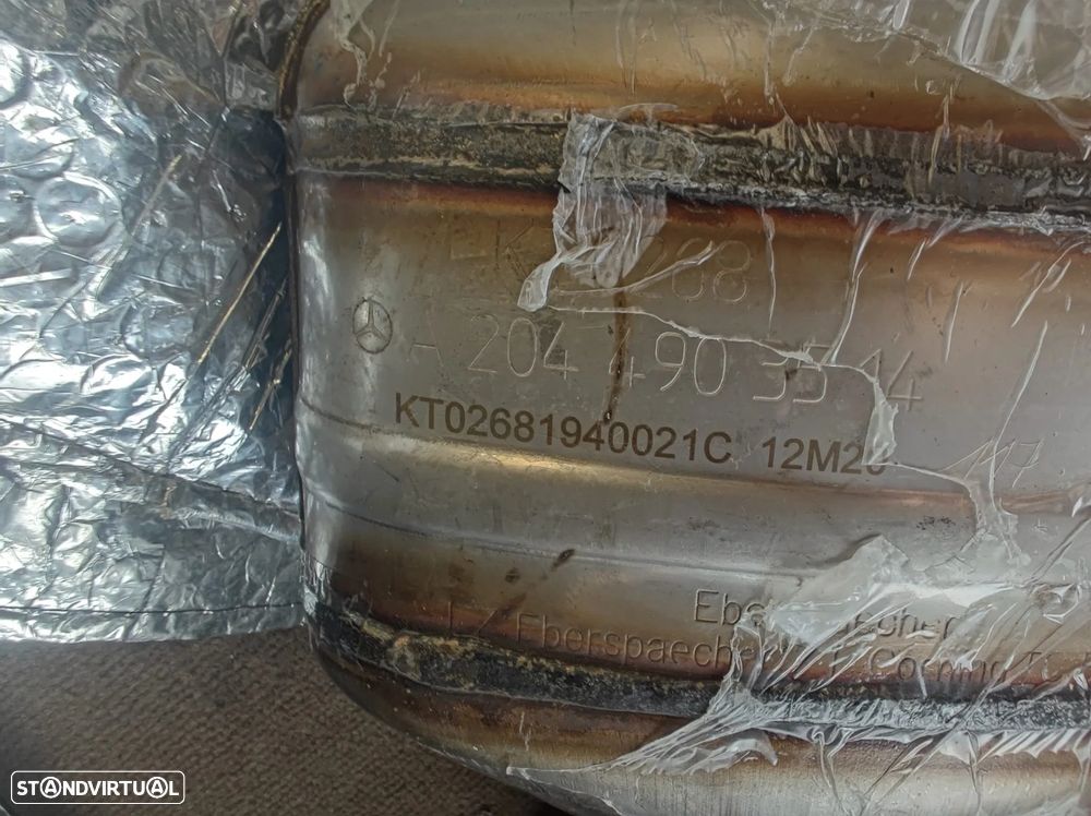 Tubo escape/Catalisador Mercedes C class W204 - 3