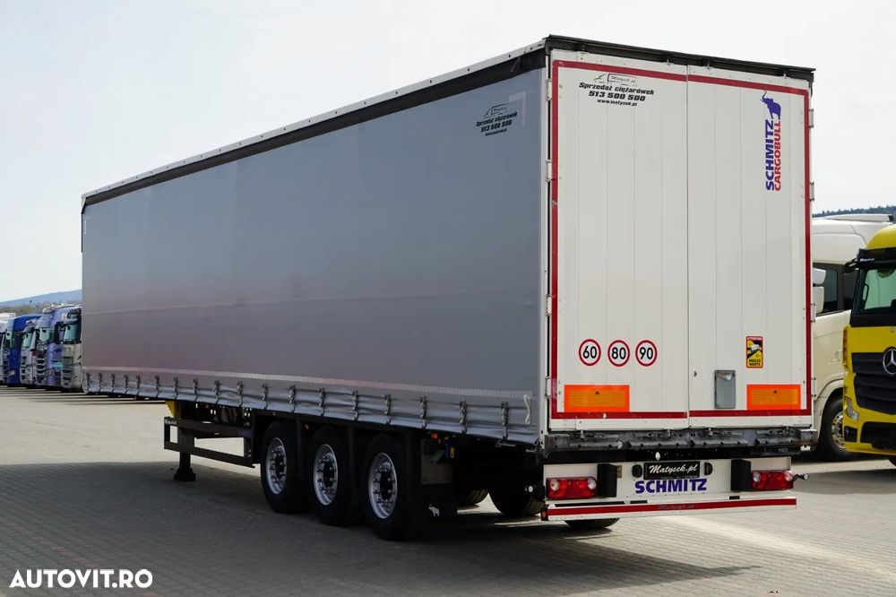 Schmitz Cargobull CURTAIN / JOLODA / TRAILERLODA / VARIOS / 385/55 R22.5 / LVT ROOF - 6