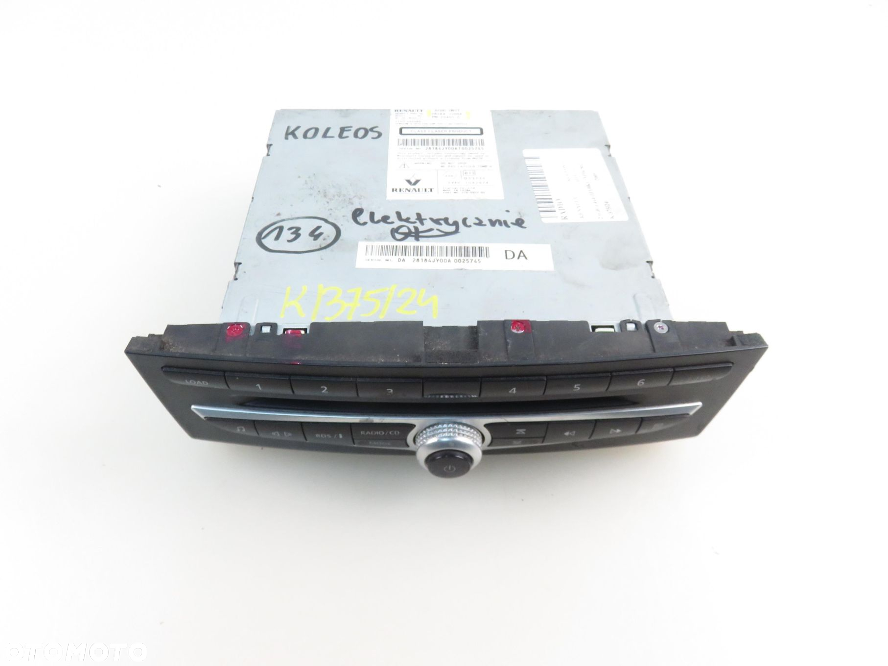 RADIO RENAULT KOLEOS I (HY_) 28184JY00A ROZKODOWANE - 7
