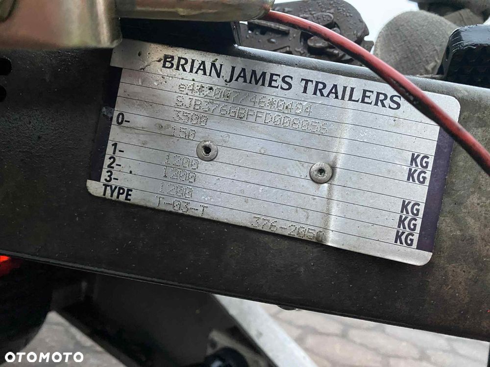 Brian James Trailers * DMC 3500kg * 6m x 2.3m * 3 Osie * R10 * NAJWIĘKSZA * - 23