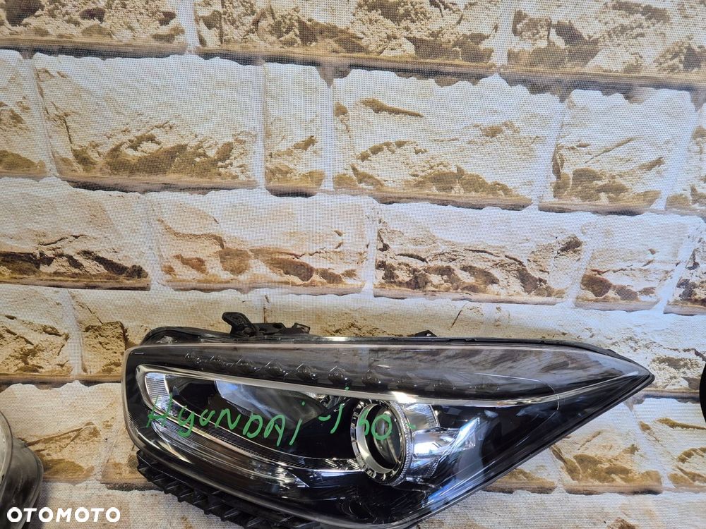 hyundai i40 17 lift zwykła lampa na h7 led lewa - 2