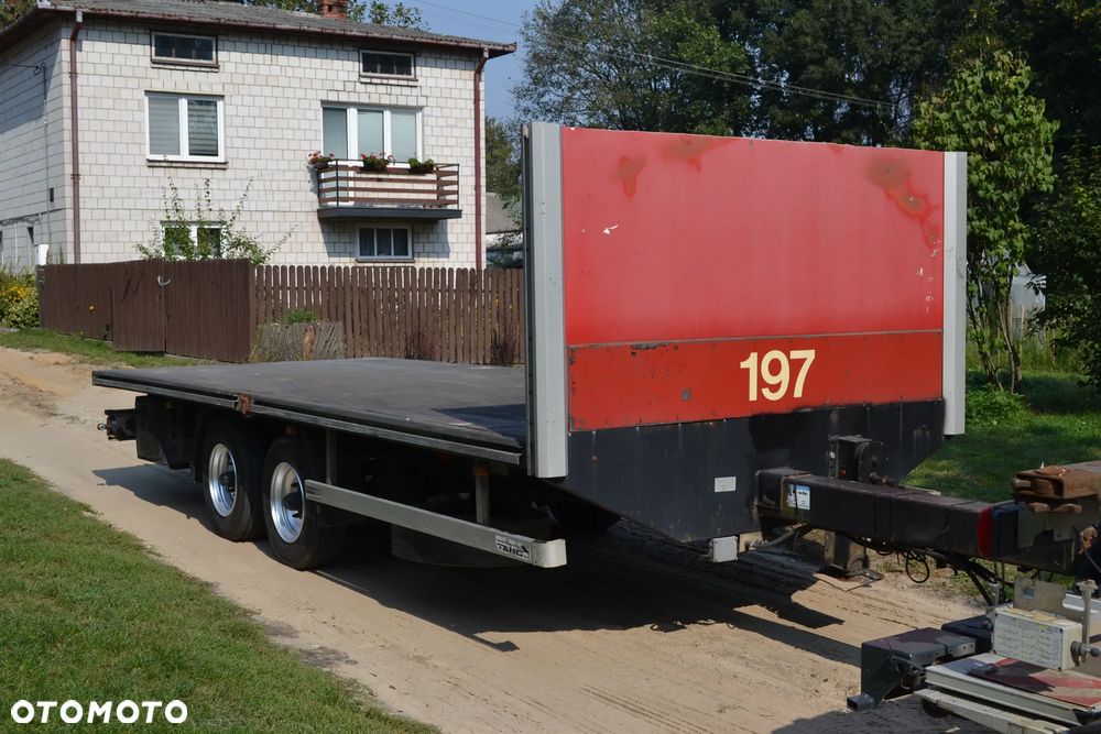 Dinkel TANDEM PLATFORMA ORYGINALNY GÓRNY ZACZEP dł. 6,2 m ładowność 15 400 kg - 3