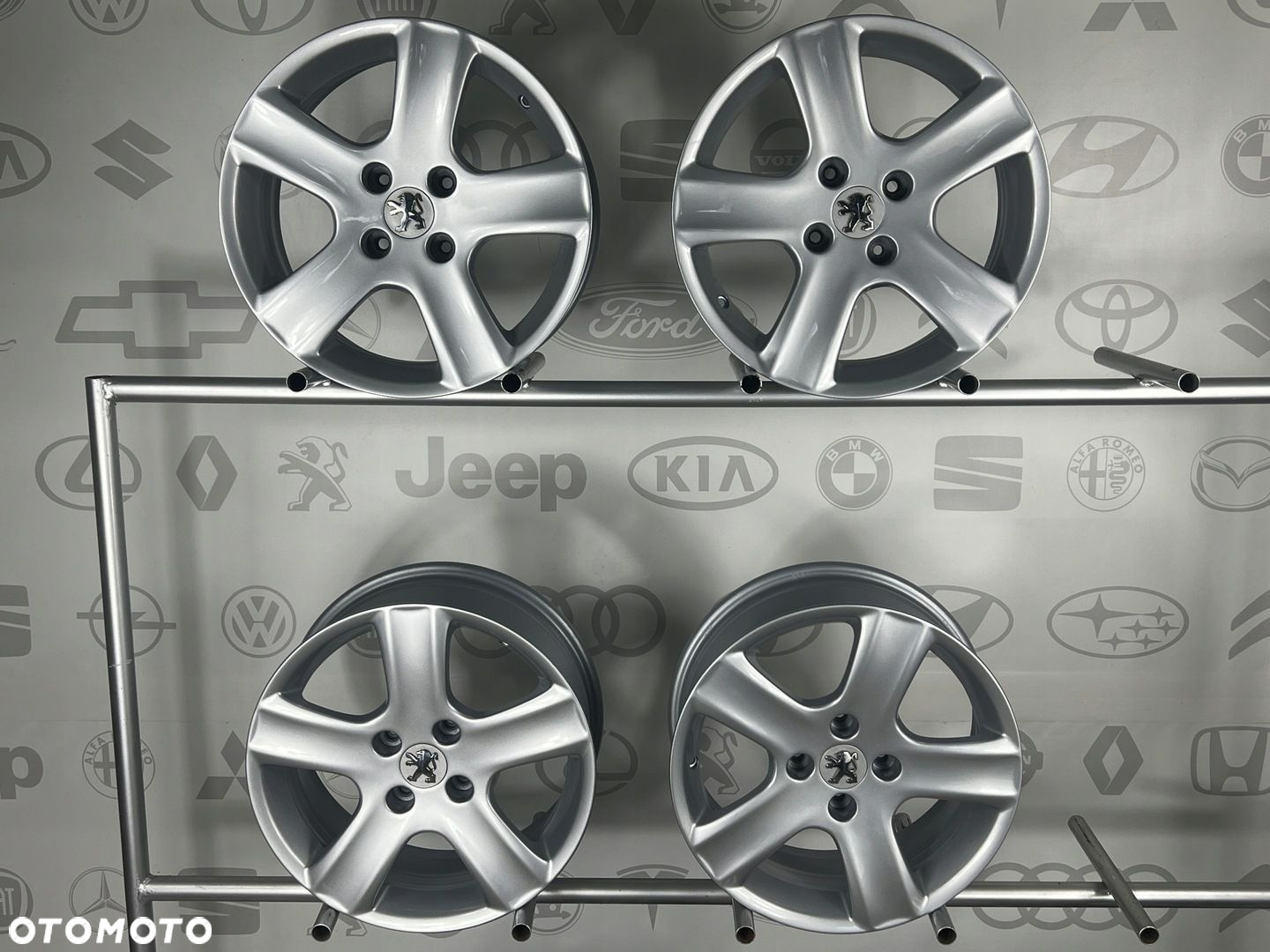 FELGI ALU PEUGEOT CITROEN DS 16 4X108 ET31 ORYGINALNE - 3
