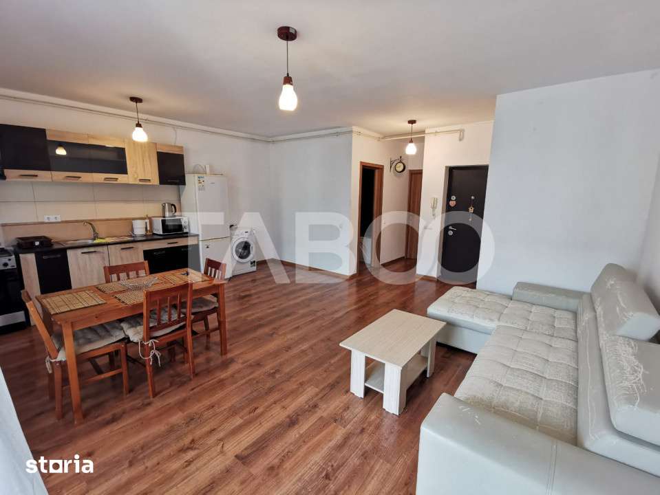 Apartament de inchiriat 59mp 2 camere mobilate utilate Selimbar Sibiu — fotografia 2