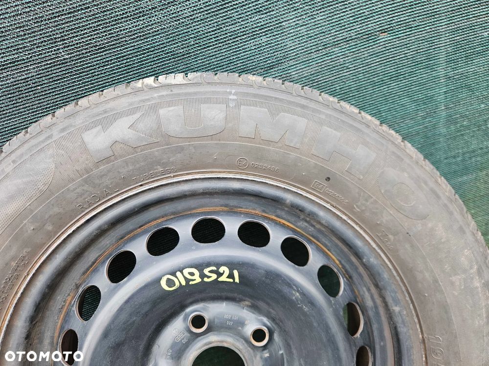 Koło 8D0601027 Felga Blaszak Zapasowe Zapasówka R15 5x112 6J ET45 195/65 VW Passat B5 Audi A4 B6 Skoda Seat - 11