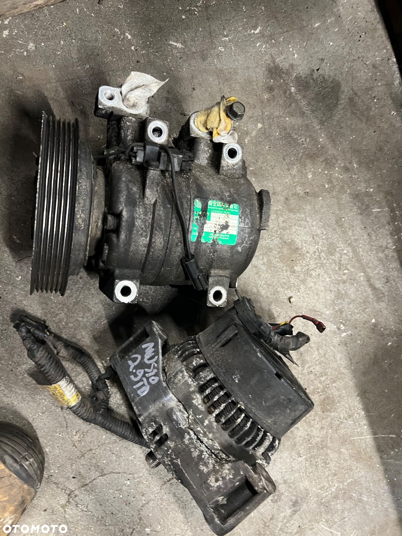 Kompresor klimatyzacji daewoo musso 2.9td - 1