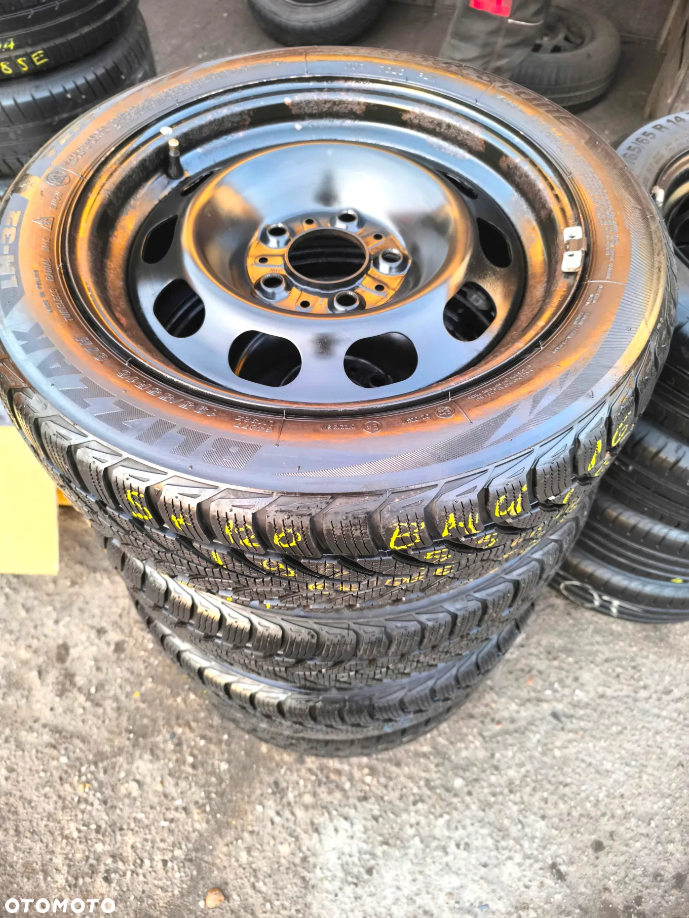 5x120 Felgi Stalowe Stal 16 Koła Zimowe Zima BMW 1 SERIA E81 E87 F20 F21 3 E36 E46 Z3 7,5mm Legnica ALU-RAD 195/55 - 2