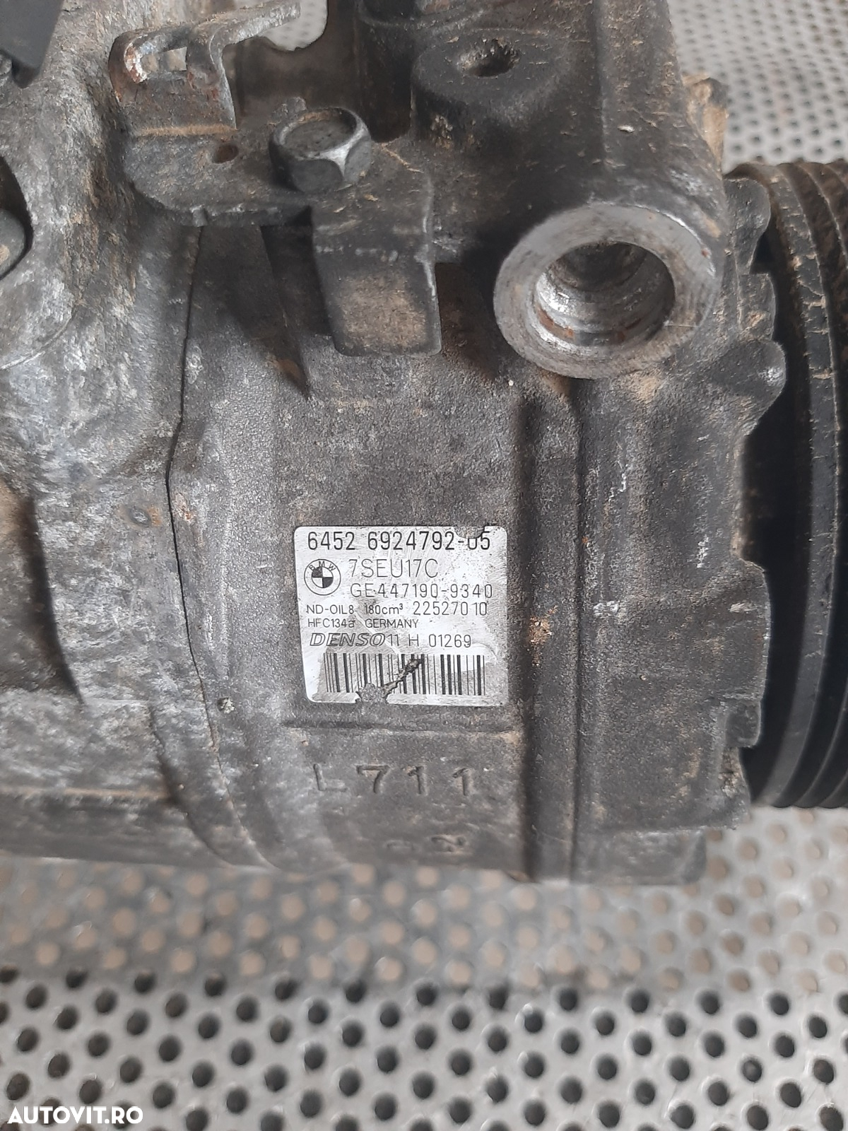 Compresor Clima Ac Bmw E90 E91 E92 E93 E60 E61 X5 X6 E70 E71 E72 3.0 Diesel M57 Cod - 6