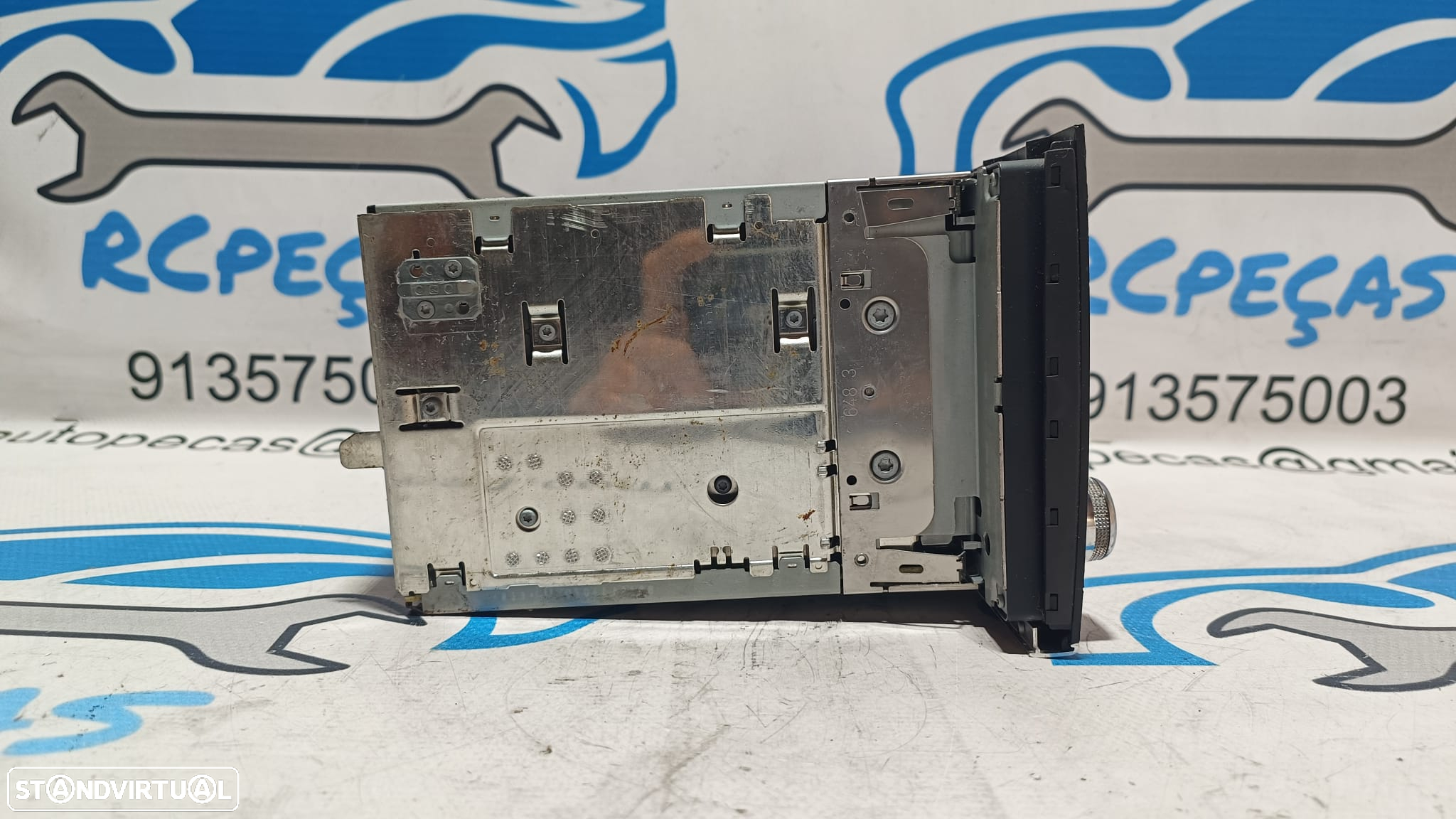 RADIO AUTORADIO LEITOR CD SYMPHONY AUDI A4 B7 B6 8E0035195AD 8E0035195 7646018380 BLAUPUNKT DISPLAY COMANDOS COMUTADOR PAINEL CONTROLO COMUNICAÇÃO - 7