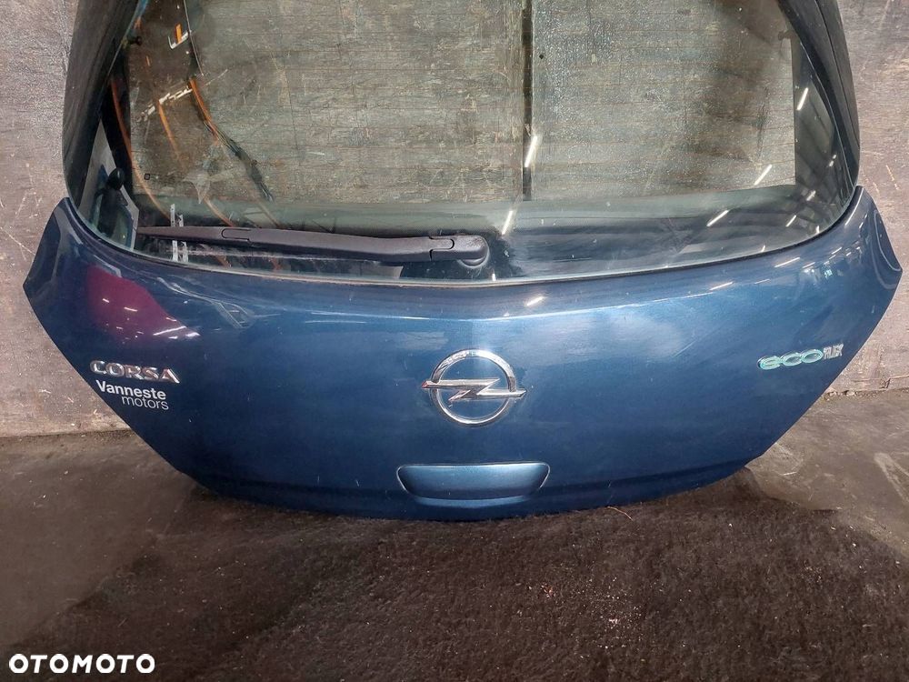 KOMPLETNY TYŁ KLAPA ZDERZAK LAMPA OPEL CORSA D HB 3D - 19
