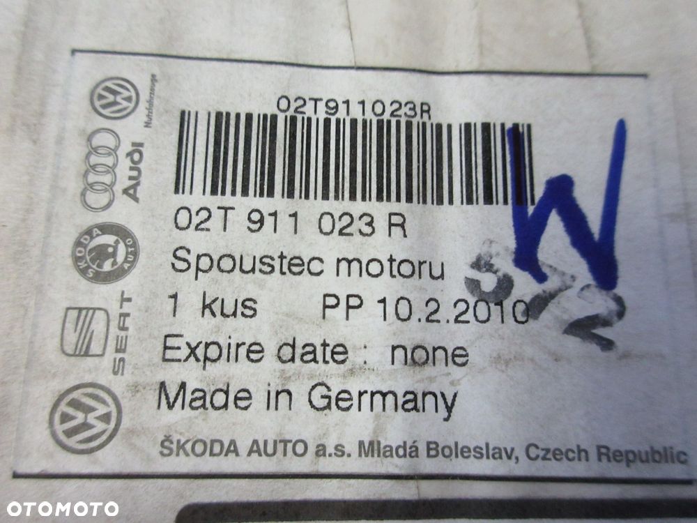 vw golf 5 audi a1 rozrusznik 1,4 ben 02t911023r - 3
