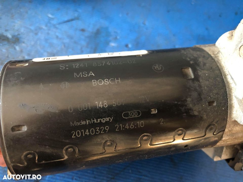 electromotor 2.0 d n47d20c bmw seria 5 f10 f11 seria 3 f30 - 3