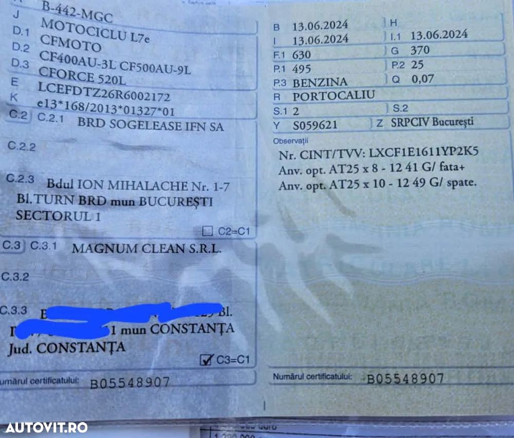 CF Moto CForce 520L EPS - 14