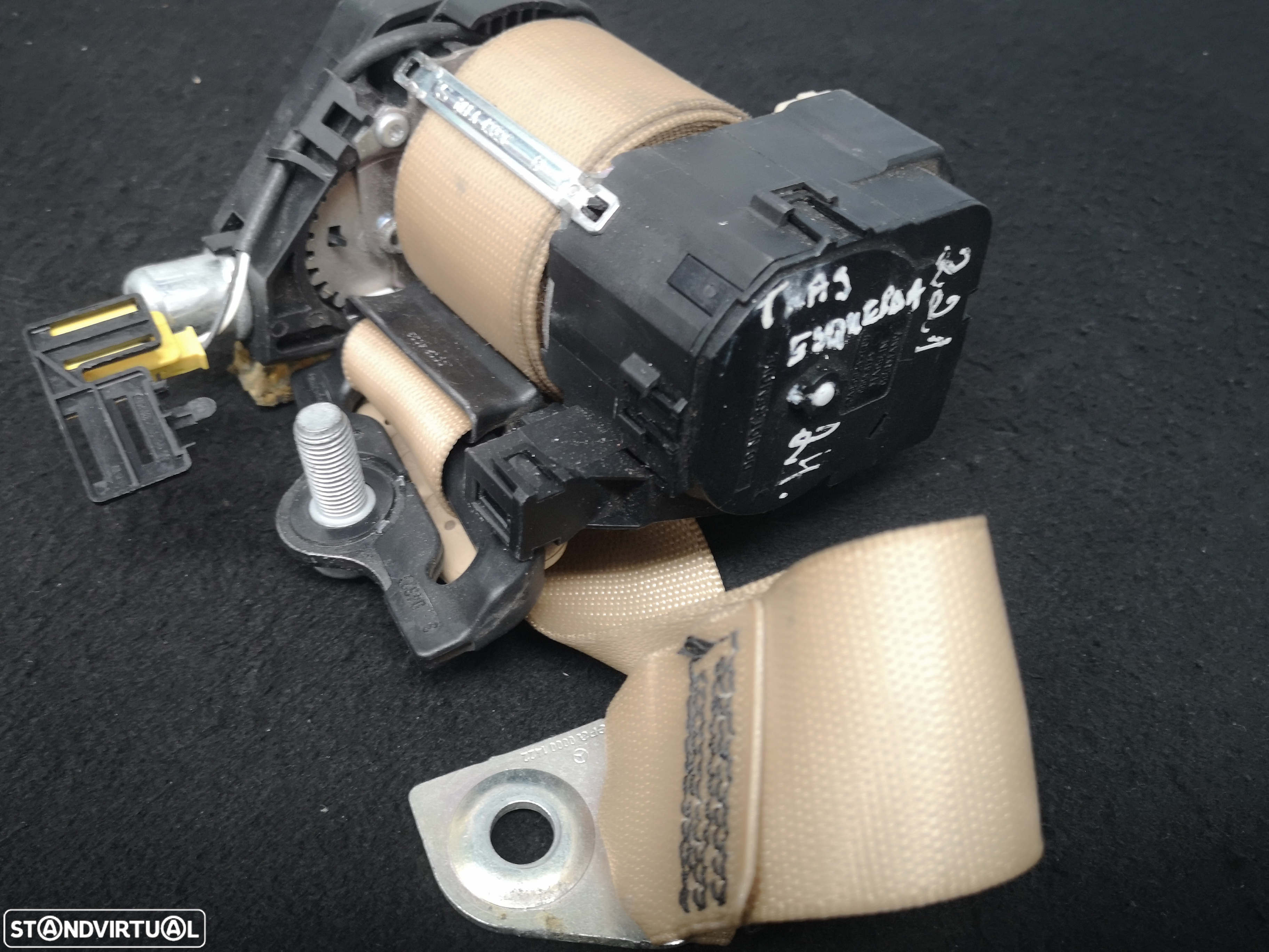 Cinto de Segurança traseira esquerda Mercedes w221 class S 2006+ - 5