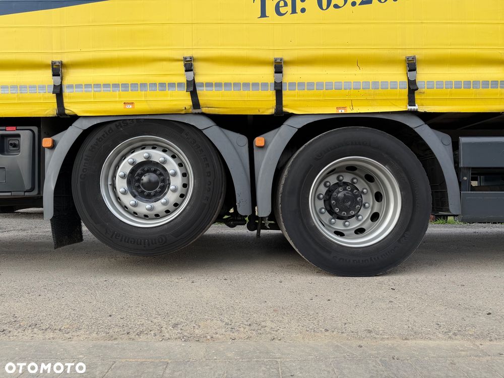 MAN TGX 26.420 6x2 // Oś podnoszona // Firanka // Winda - 8