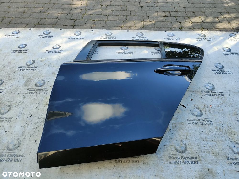 BMW E87 Drzwi tylne tył lewe Black Sapphire 475 - 1
