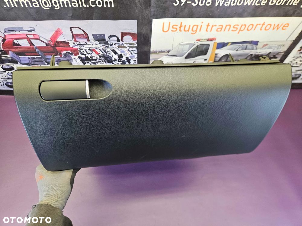 Schowek Pasażera 8E1857035 C Osłona Klapa Ciemny Soul Europa Audi A4 B6 B7 Seat Exeo - 20
