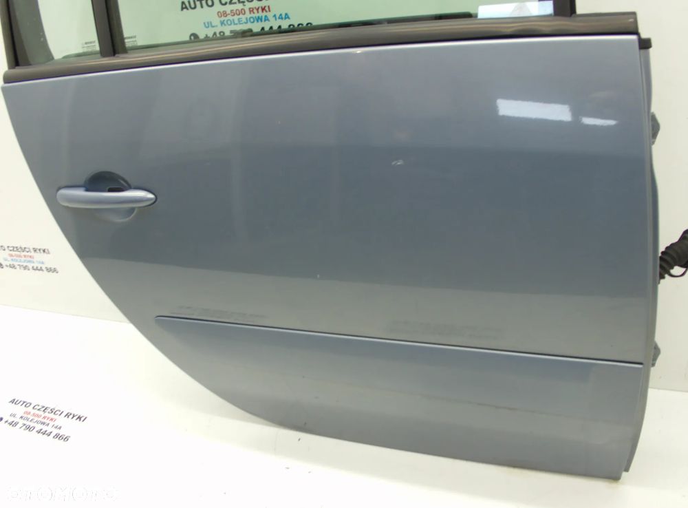 Renault Espace IV Drzwi prawy tył Zamek Szyba Zawiasy Klamka Boczki Ted 47 - 4