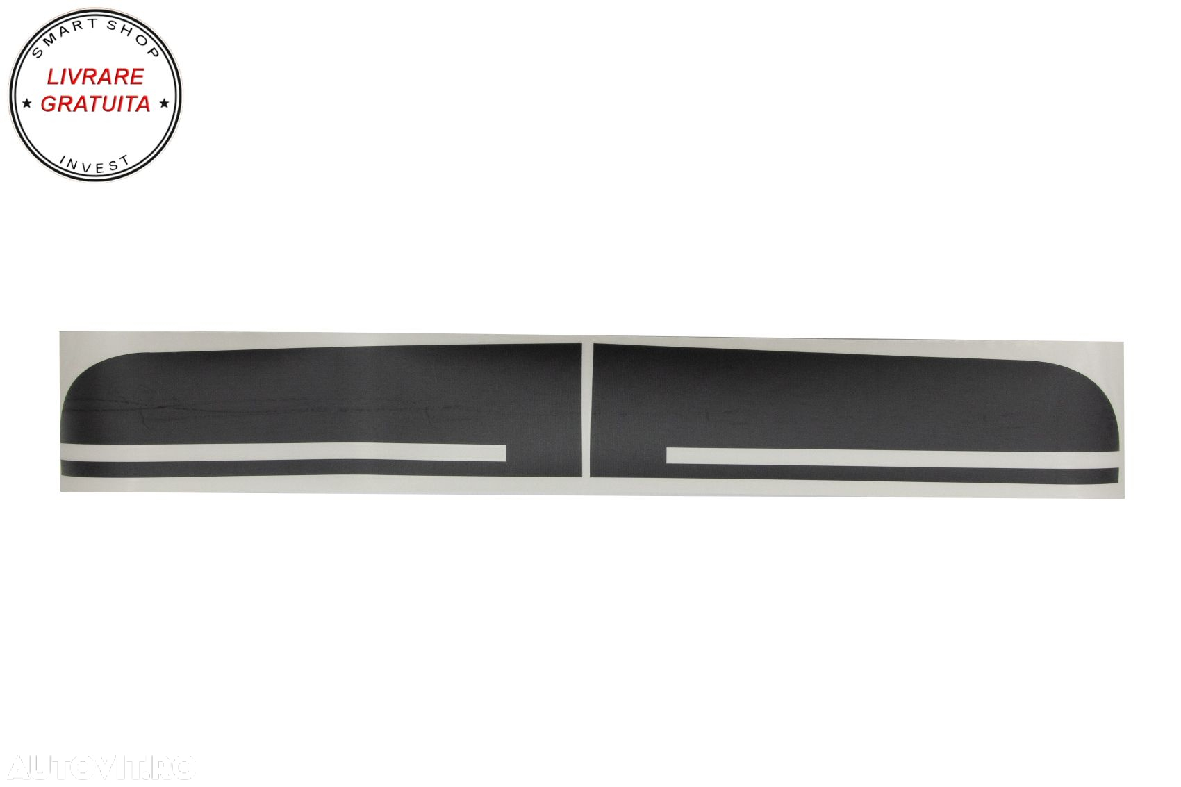 Stickere Laterale Negru Mat Mercedes Coupe C238 W212 W213 E200 E300 E350 E46 E63 C- livrare gratuita - 5