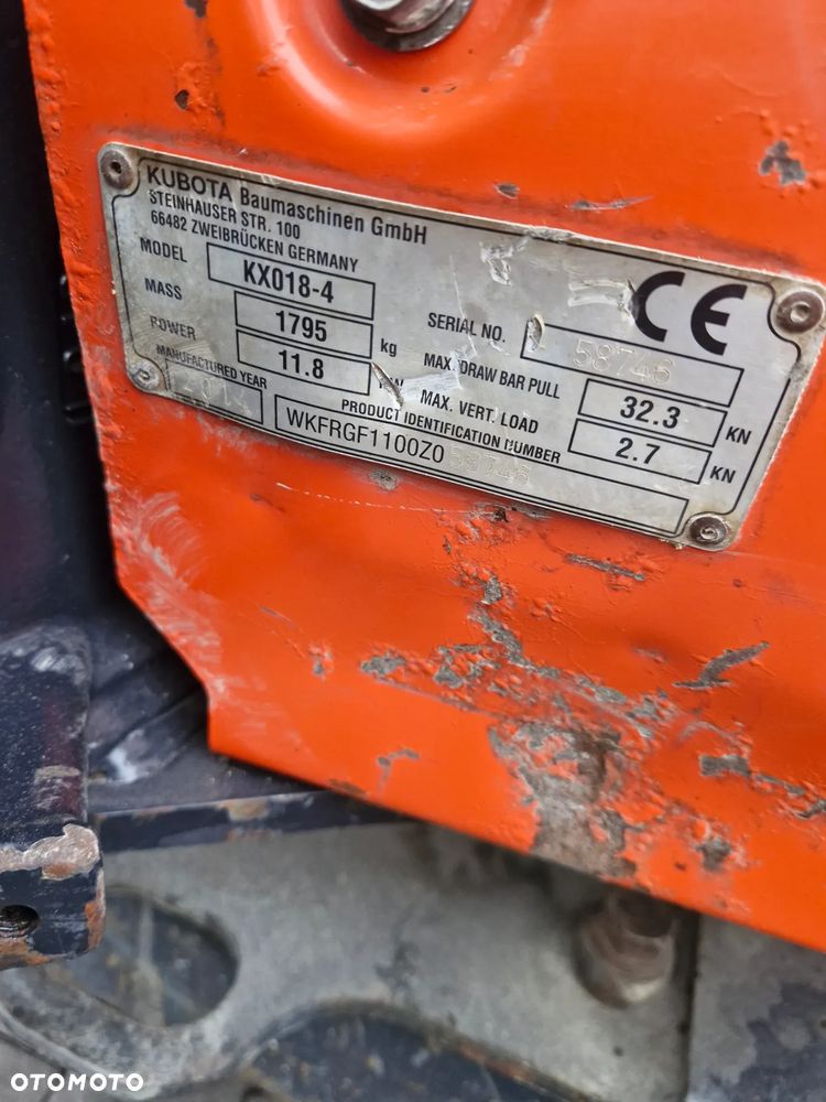 Kubota Kx018-4 - 7