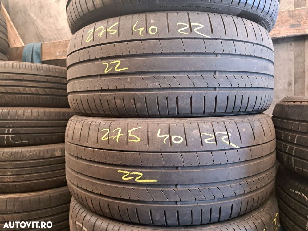 Set anvelope 315/35 R22 cu 275/40 R22 Pirelli cu steluta BMW X7 - 6