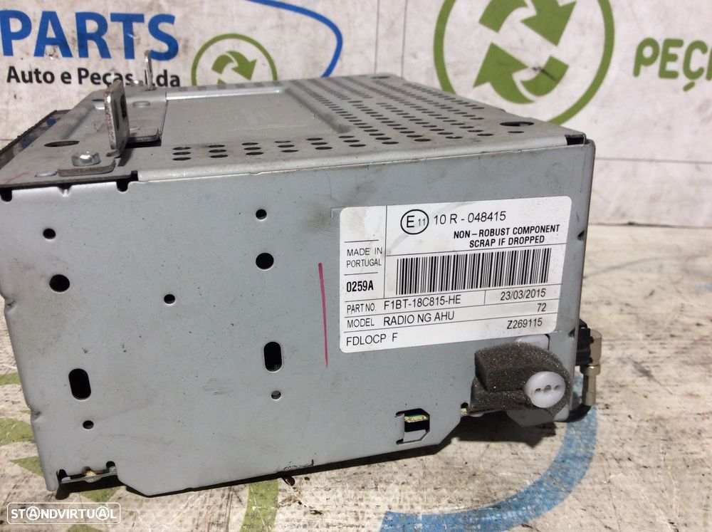 Rádio Ford Transit Connect 2014 Ref. F1BT-18C815-HE - 4