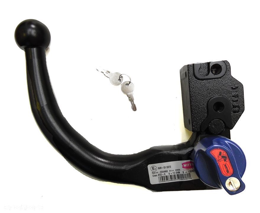 Hak Holowniczy Westfalia Witter Automa Wypinany  Moduł 13 pin  BMW 3 III E90 E91 E92 od 2005 do 2012 - 7