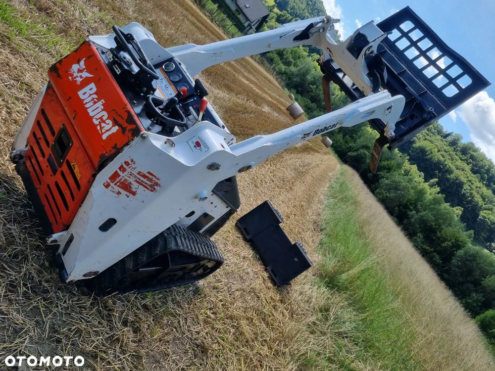 Bobcat MT55 Miniładowarka Gąsienicowa 567mtg Jak Nowa z Salonu widły i łyżka Silnik Kubota 3cyl. z Norwegii! - 9