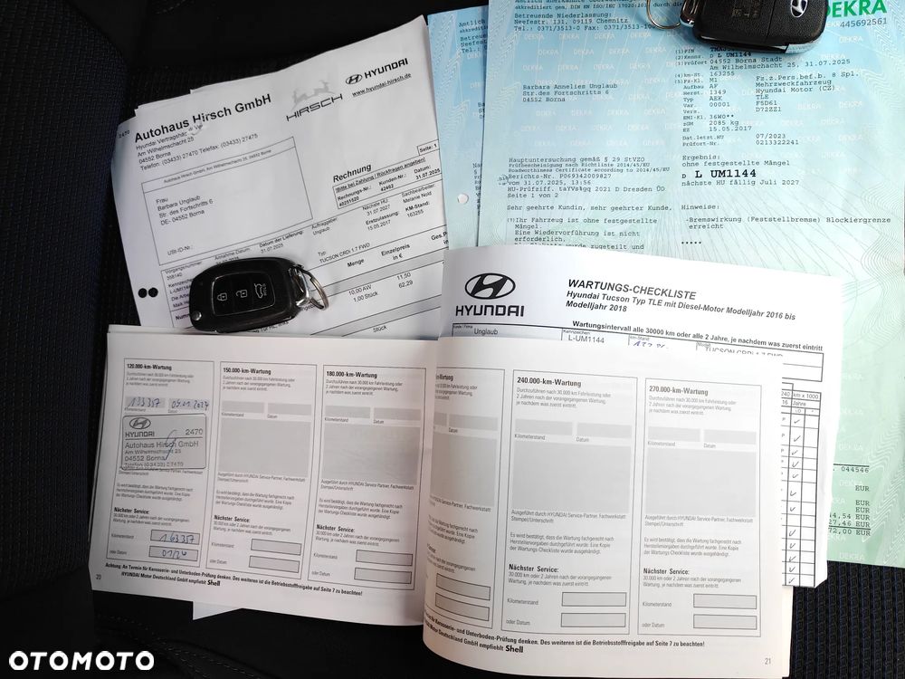 Hyundai Tucson blue 1.7 CRDi 2WD DCT Premium - 35