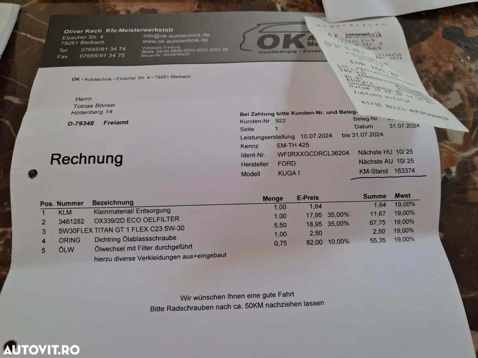 Ford Kuga 2.0 TDCi 4WD Titanium - 7