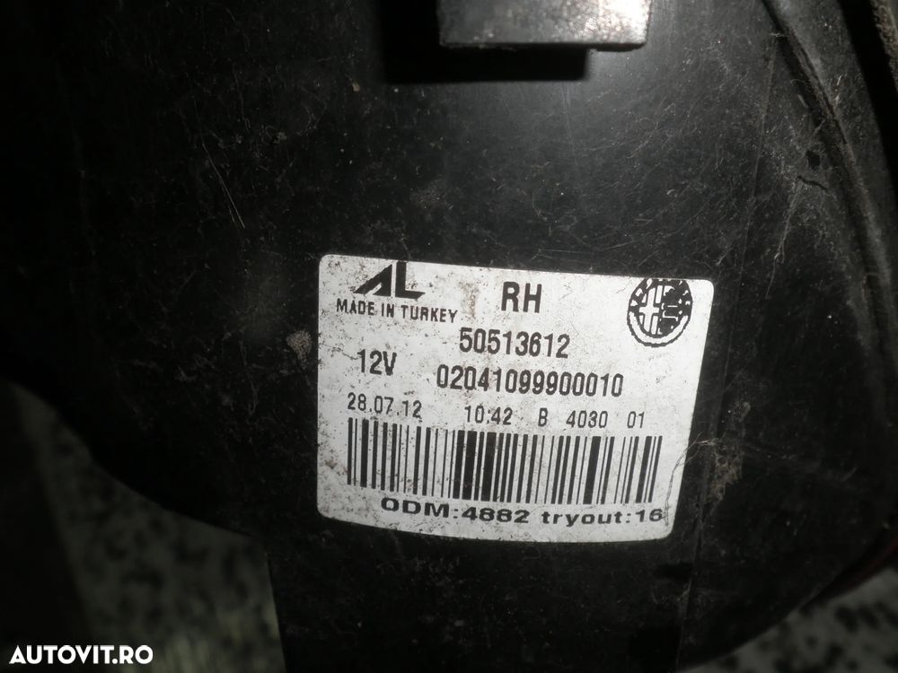 Stop dreapta aripa Alfa Romeo Giulietta 50513613 50513612 - 3